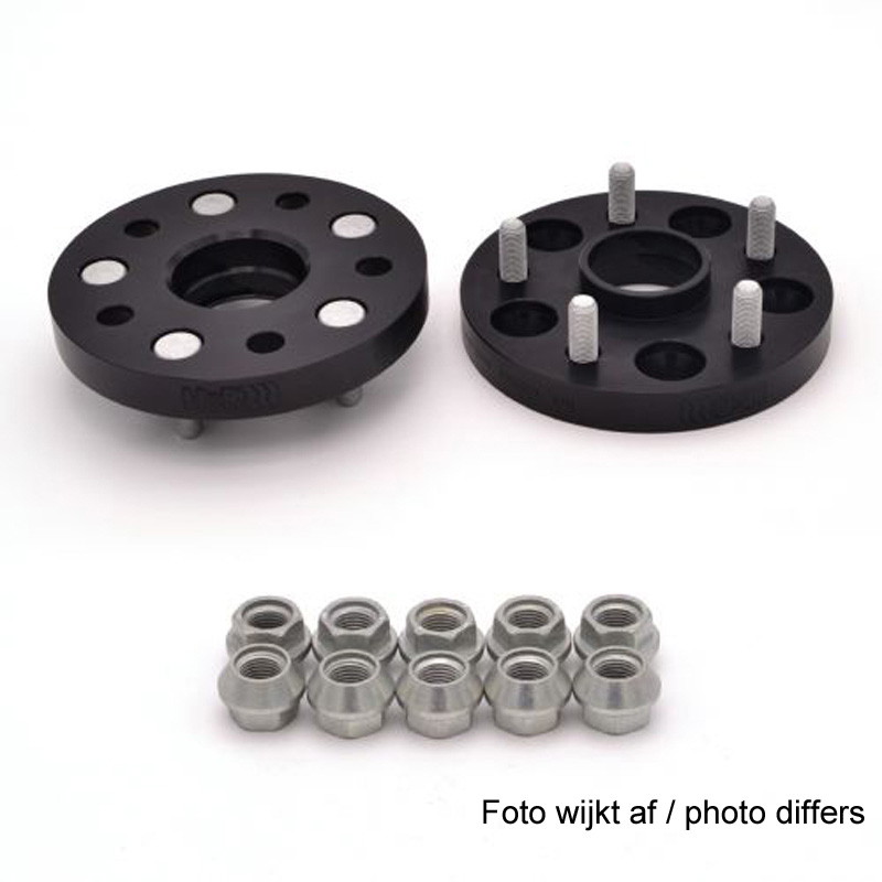 H&R DRM-System Wheelspacers 35mm 5x120 - Hub 72,5mm - Bolt size M14x1,5 -  Landrover - Black