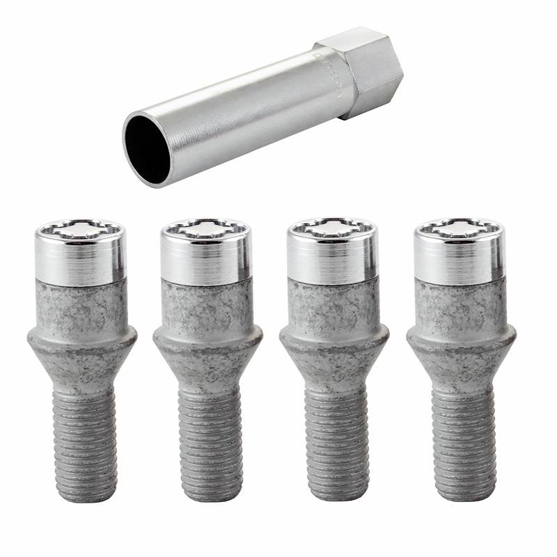 McGard HEX/Tuner Wheel locking bolts M12x1.50 - Conical - Length 24mm (17mm hex)