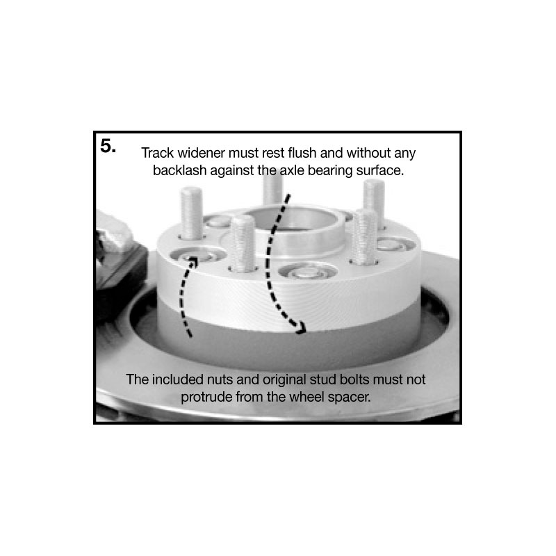 H&R Wheel Spacers 20mm 5x108 - Hub 63,3mm - Bolt size M12x1,5 -  Ford/Jaguar/Volvo - Black