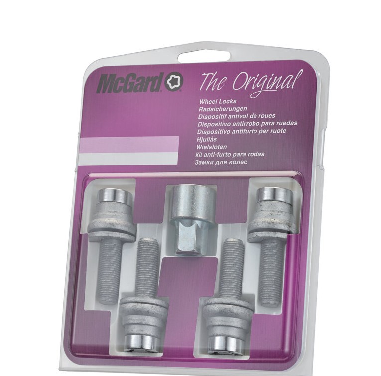 McGard Wheel locking bolts M12x1.25 - Flat - Length 34.5mm (19mm hex)