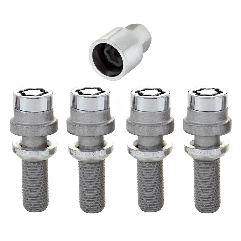 McGard Wheel locking bolts M14x1.50 - Round-Head R12 - Length 41mm (17mm hex)
