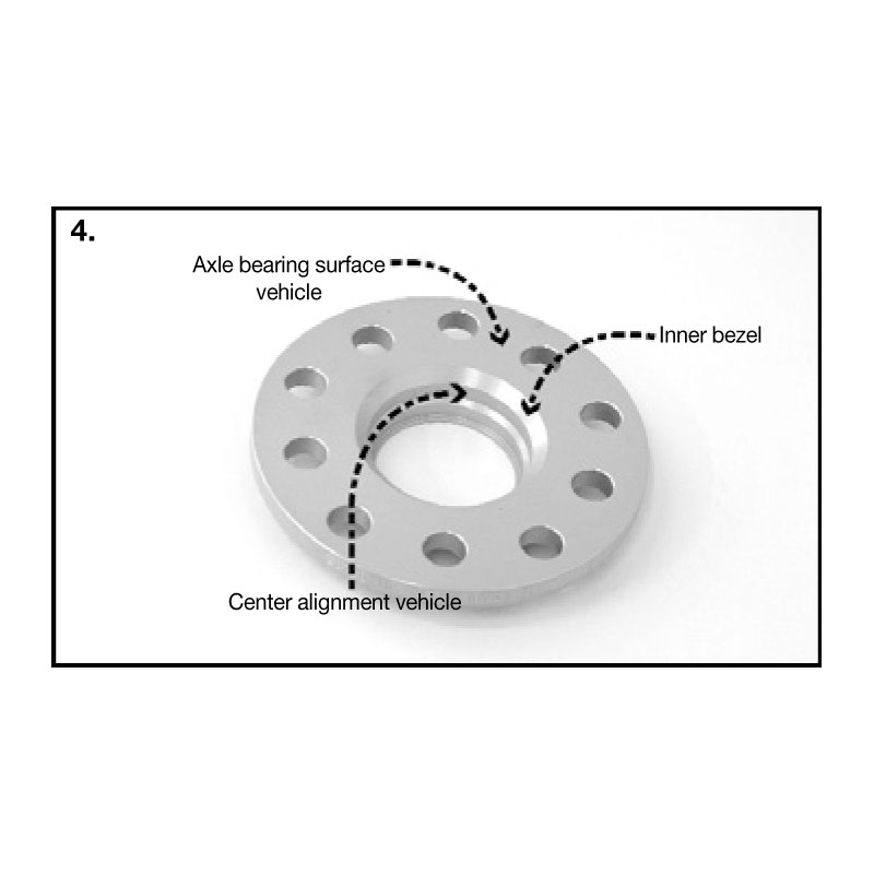 H&R Wheel Spacers 20mm 5x108 - Hub 65,0mm - Bolt size M12x1,25 -  Citroën/Opel/Peugeot/Volvo