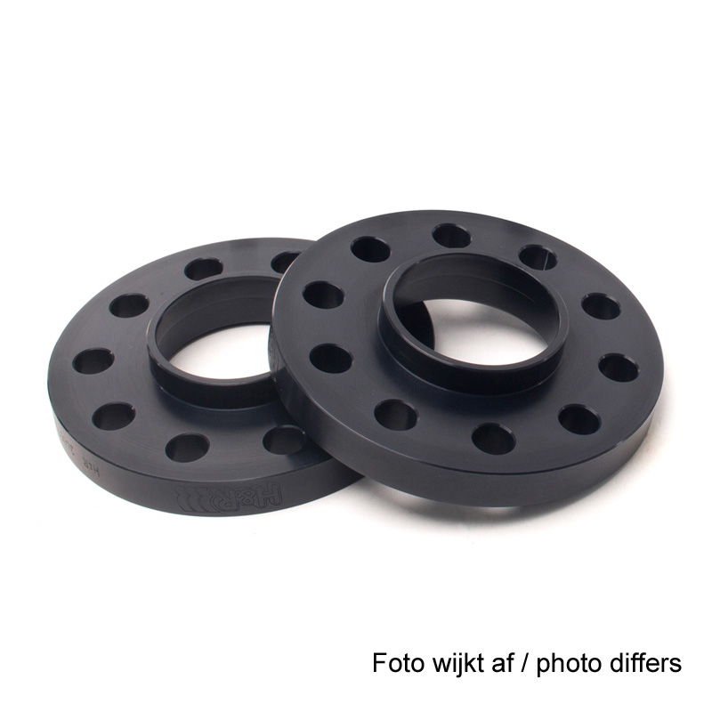 H&R Wheel Spacers 24mm 5x130 - Hub 71,6mm - Bolt size M14x1,5 -  Audi/Porsche - Black