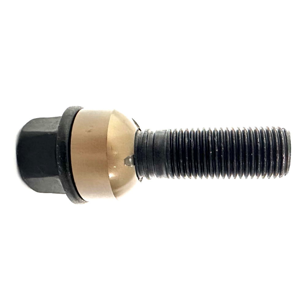 Wielbout M14 x 1,5 42mm Porsche R14 Zwart 2-delig