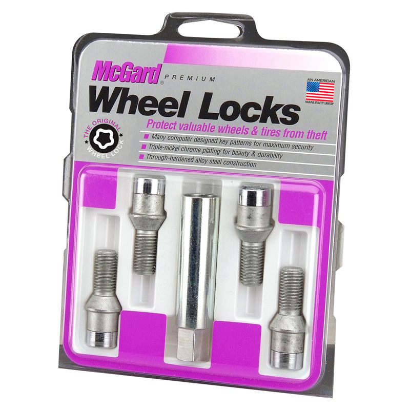 McGard HEX/Tuner Wheel locking bolts M12x1.50 - Conical - Length 29.5mm (17mm hex)