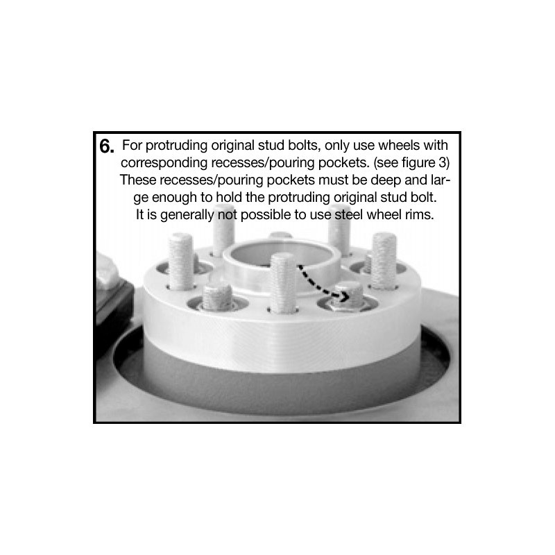 H&R DRM-System Wheelspacers 35mm 5x120,65 - Hub 73,8mm - Bolt size 1/2''UNF -  Jaguar