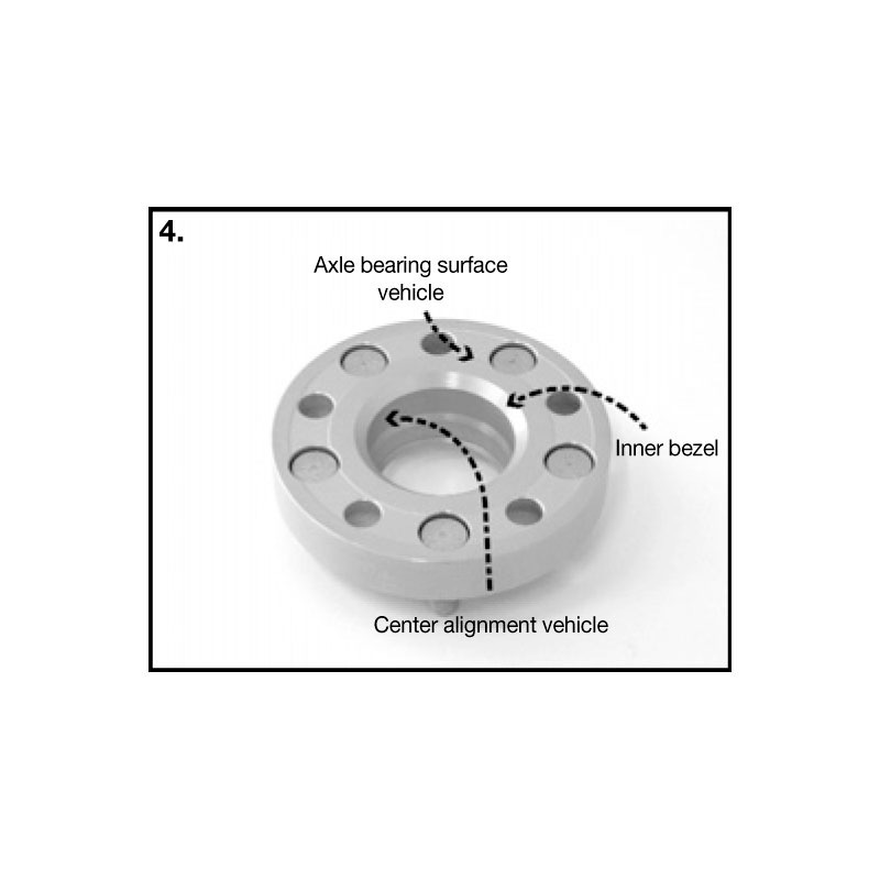 H&R DRM-System Wheelspacers 17mm 5x120 - Hub 64,0mm - Bolt size M14x1,5 -  Honda