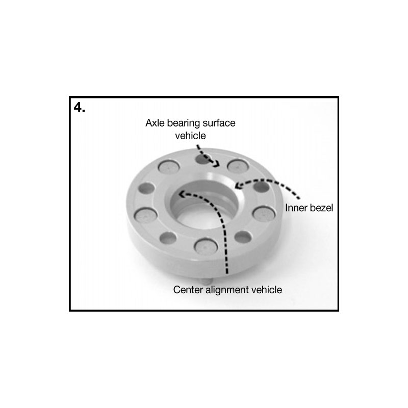 H&R Wheel Spacers 30mm 5x150 - Hub 110,0mm - Bolt size M14x1,5 -  Toyota Land Cruiser J10
