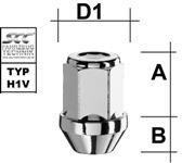 Wielmoeren M12 x 1,5 Conisch