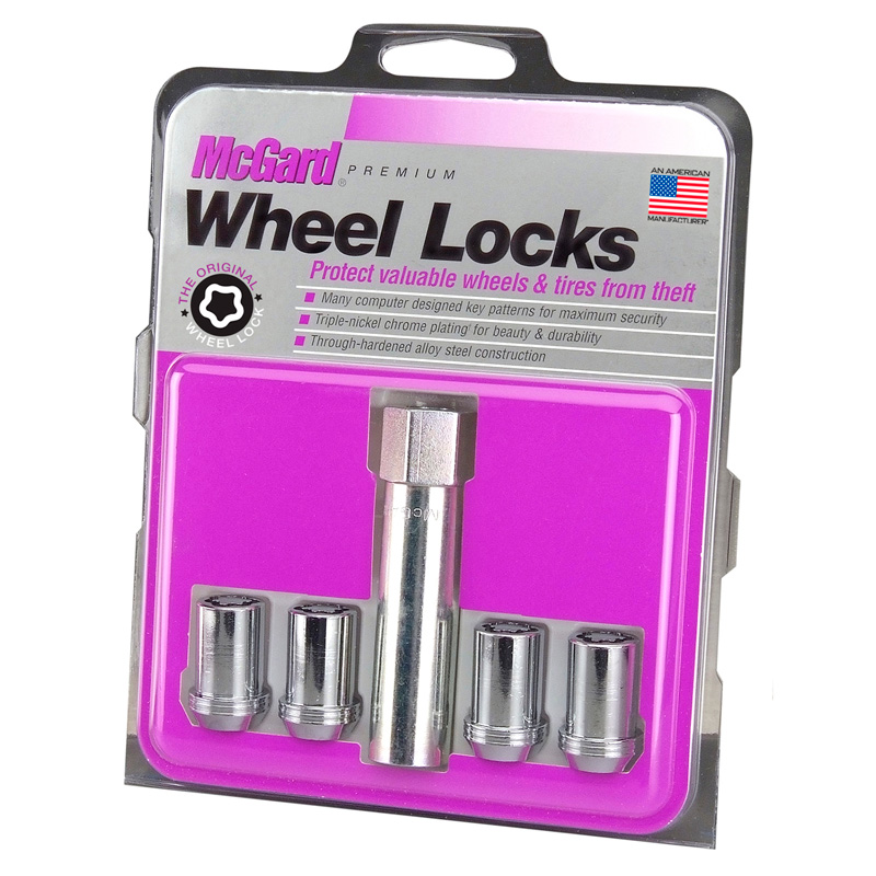 McGard HEX/Tuner Wheel locking nuts M12x1.25 - Conical - Length 21mm