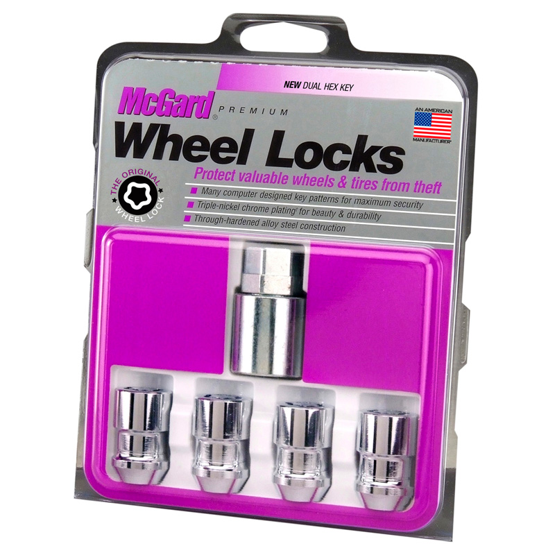 McGard Wheel locking nuts 1/2''-20 - Conical - Length 37.0mm (19mm hex)