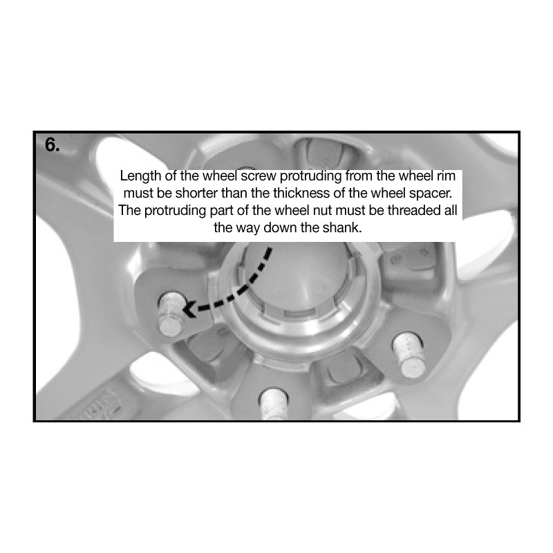 H&R Wheel Spacers 20mm 4x100 - Hub 56,6mm - Bolt size M12x1,5 -  Fiat/Opel/Vauxhall