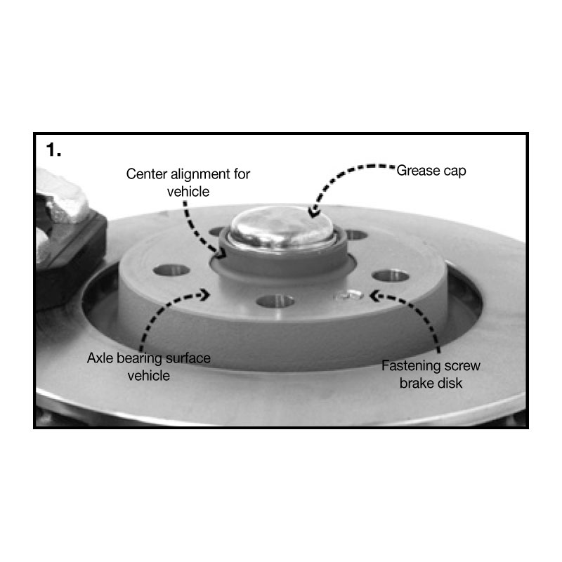 H&R DRA PCD Adapter-System 25mm 4x98-5x130 - Hub 58,0mm->71,6mm - Bolt size M12x1.50