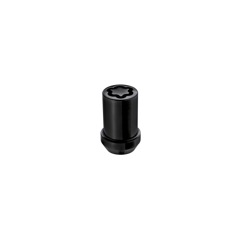 McGard HEX/Tuner Wheel locking nuts M12x1.50 Black - Conical - Length 21mm